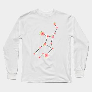 Zodiac Sign Virgo Long Sleeve T-Shirt